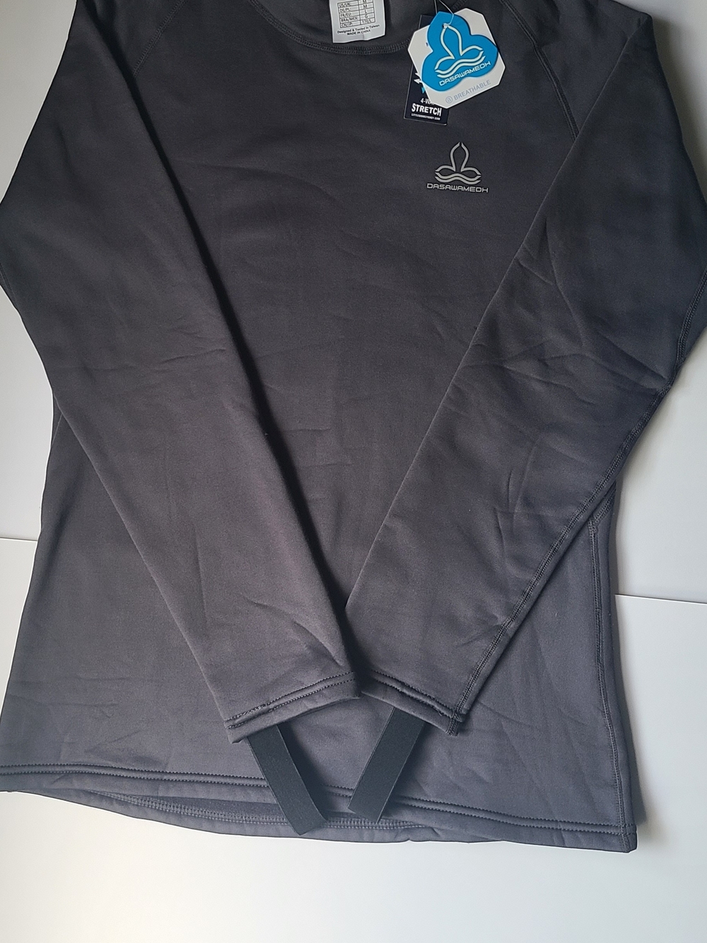 Men’s Long Sleeve Performance Shirt - Dark Gray